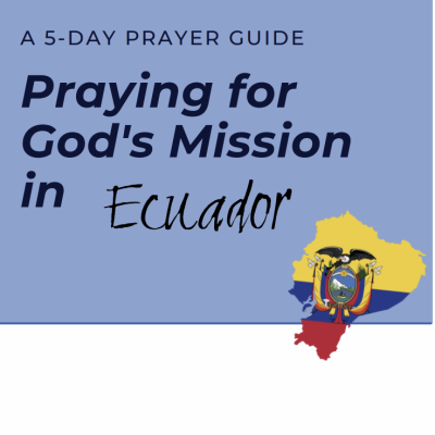 Ecuador Prayer Card