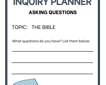 Inquiry Planner Snapshot