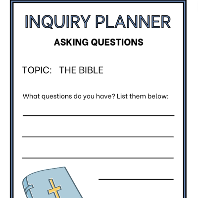 Inquiry Planner Snapshot